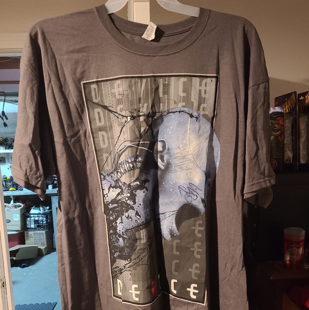 Signed Device tour shirt